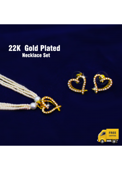 Dong Gurami 22K Gold Plated Necklace Set, TR582